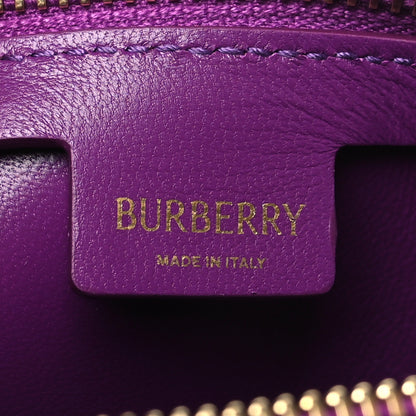 Burberry Calfskin Mini Shield Sling Bag Thistle 7 of 10