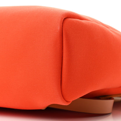 Hermes Military Toile Vache Hunter Herbag a Dos Zip Retourne Backpack Orange Mecano Fauve 11 of 12