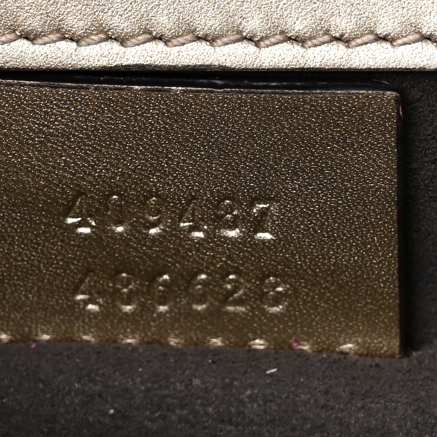 Gucci Galassia Small Padlock Shoulder Bag Platino 7 of 10