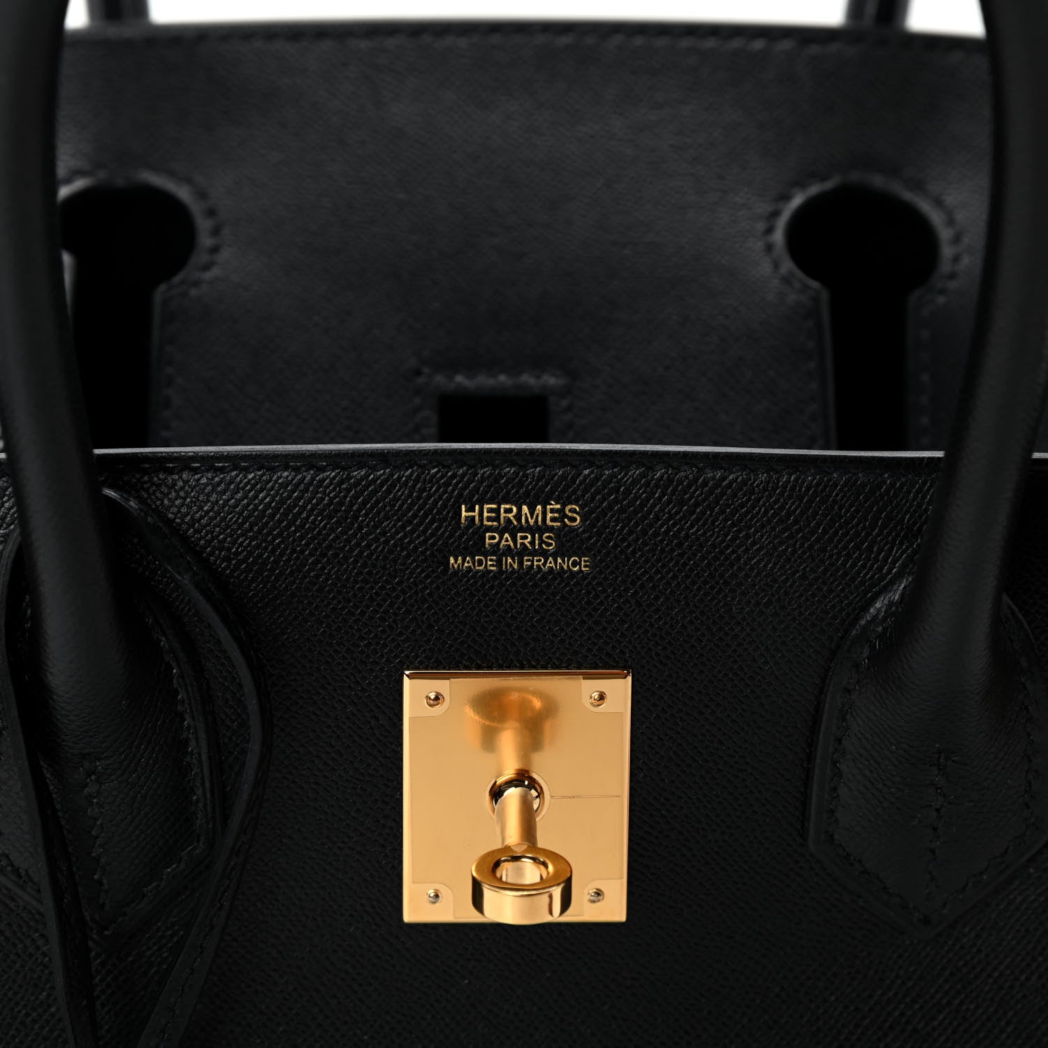 Hermes Madame Calfskin Birkin Sellier 30 Black 5 of 10