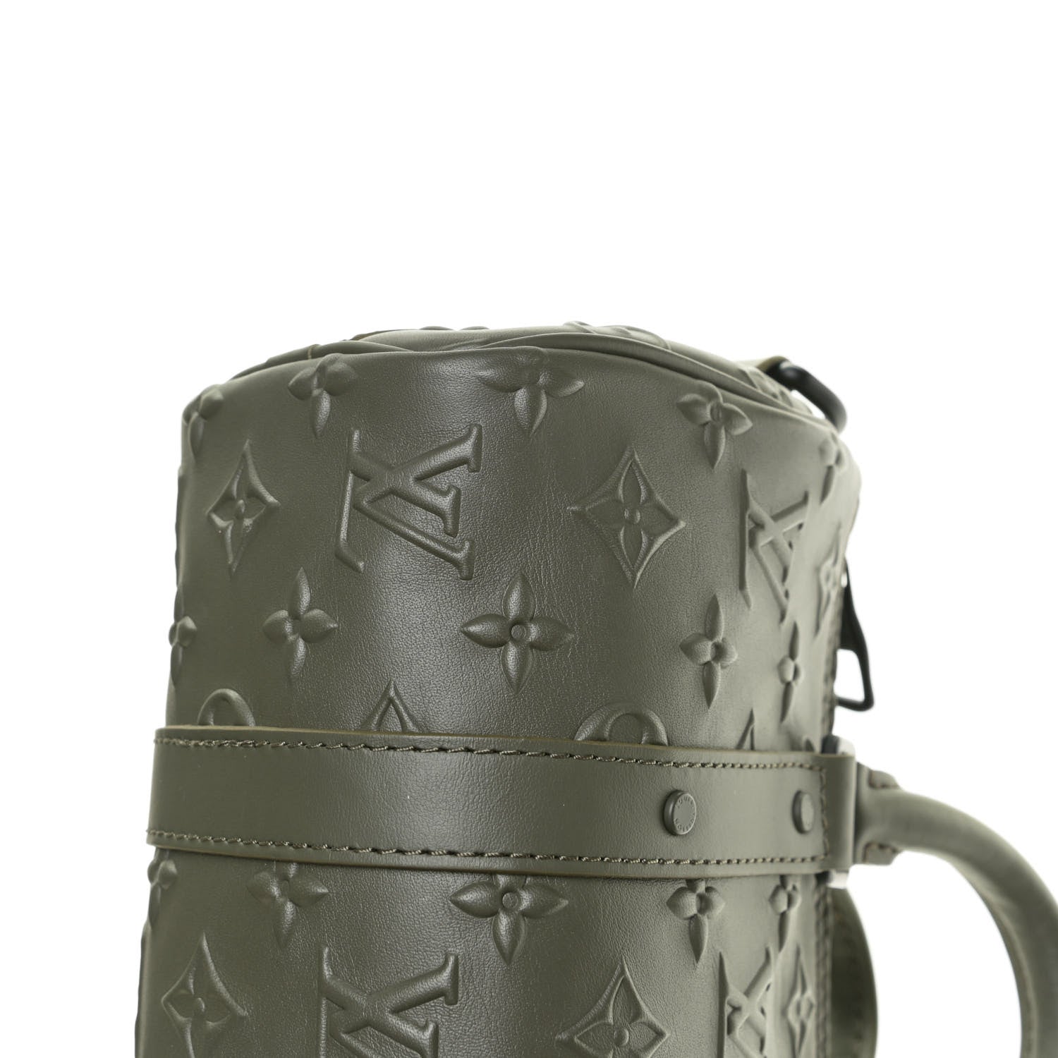 Louis Vuitton Monogram Seal Keepall XS Khaki 10 of 12