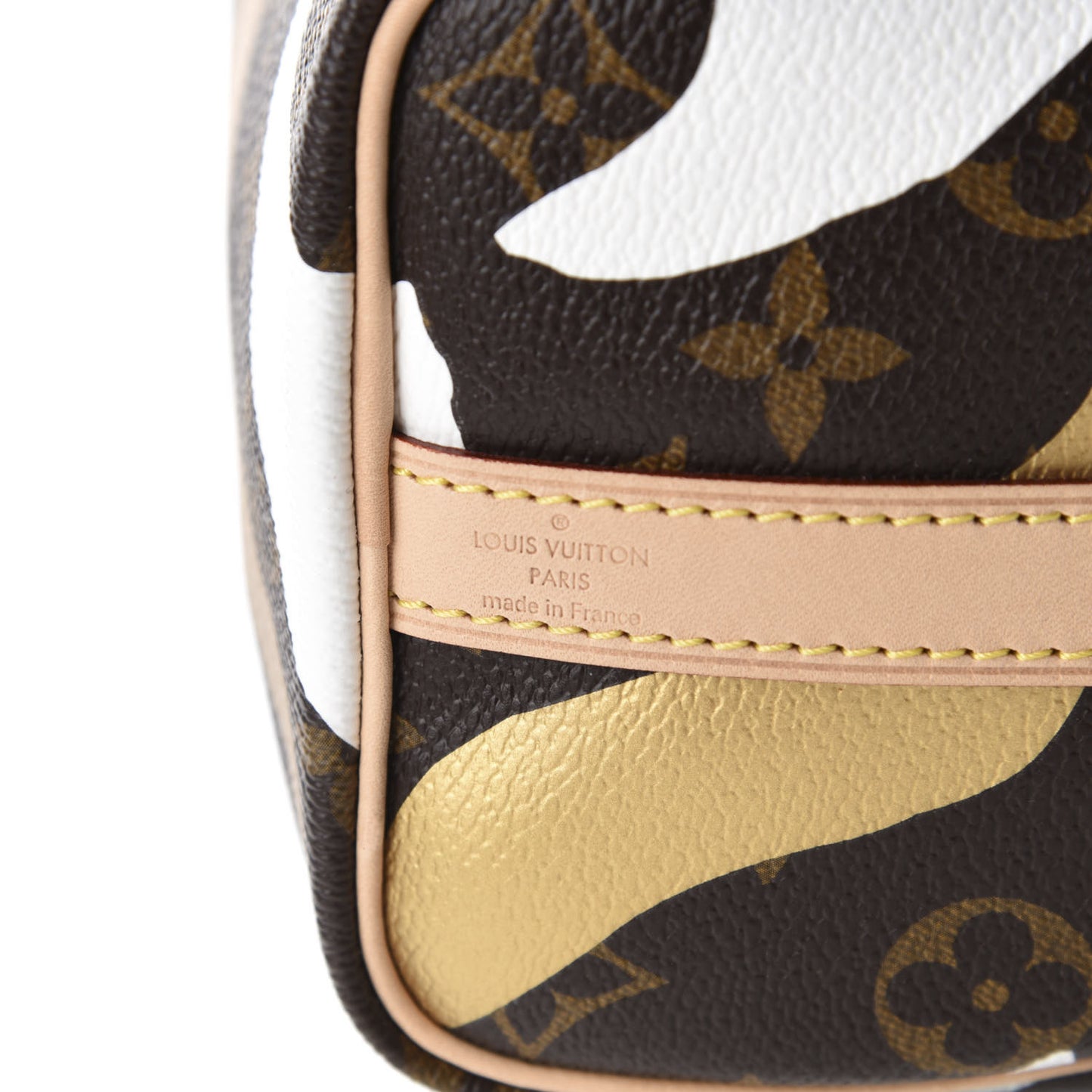 X LOL Monogram Speedy BB Gold Silver