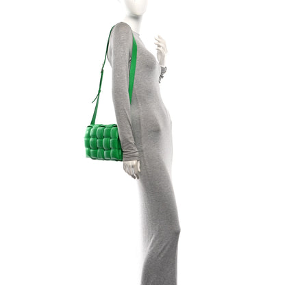 Bottega Veneta Nappa Maxi Intreccio Padded Cassette Crossbody Bag Parakeet 2 of 13