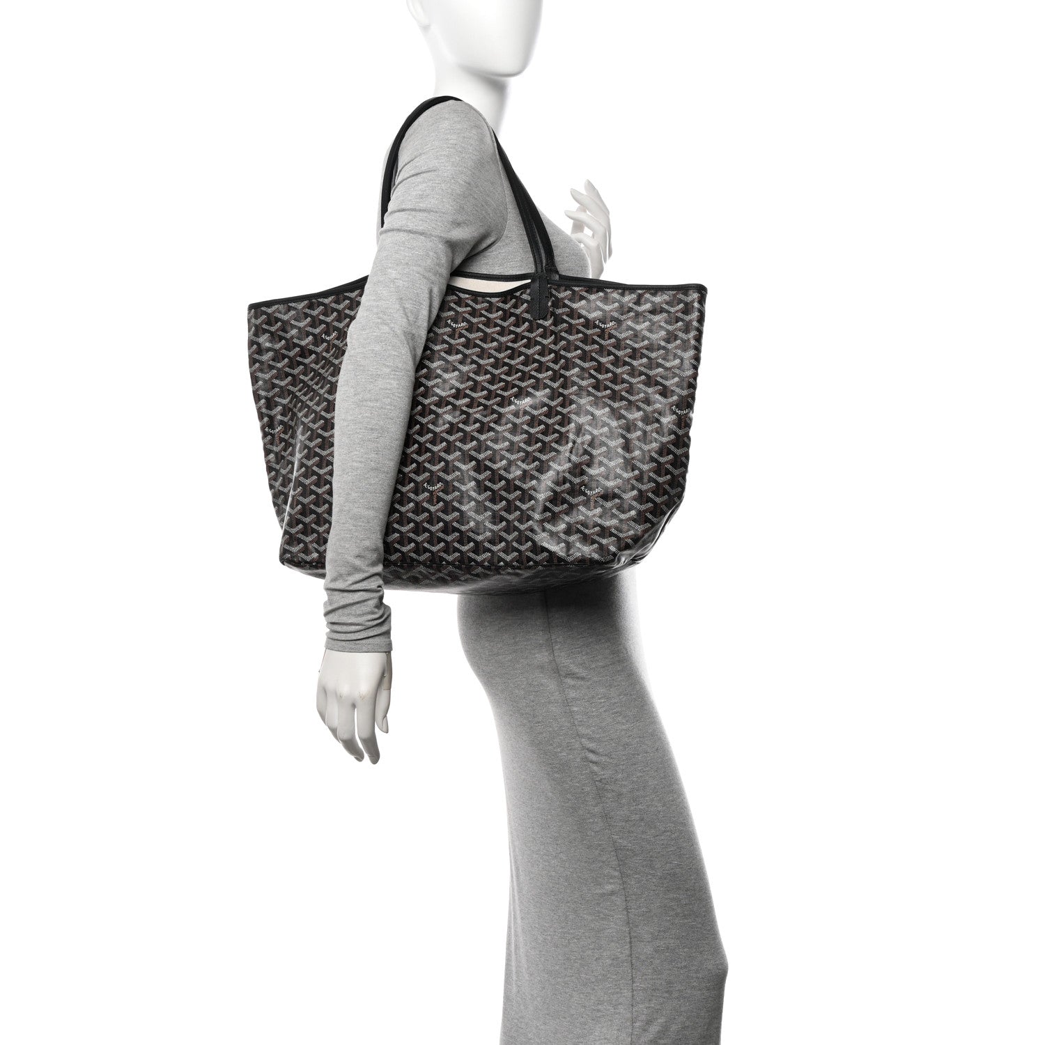 Goyard Goyardine Saint Louis GM Black 2 of 12