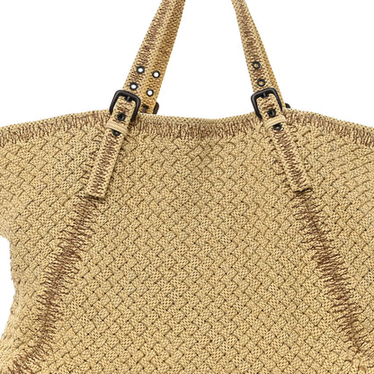 Bottega Veneta Perforated Intrecciato Tote Taupe 7 of 10