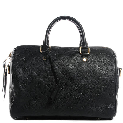 Louis Vuitton Empreinte Speedy Bandouliere 30 Black 1 of 8
