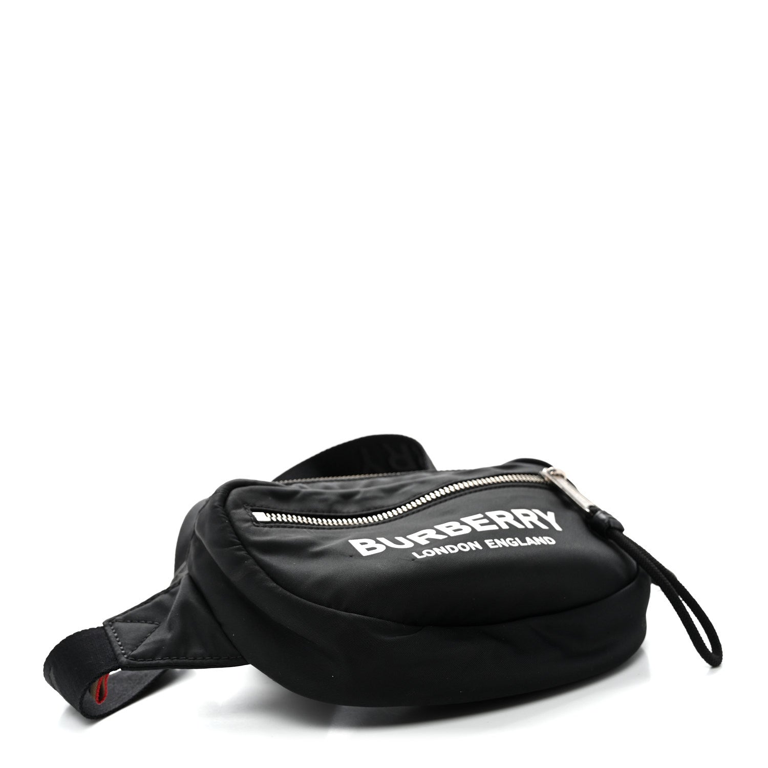 BURBERRY CANNON BUM BAG ブラック Burberry Econyl Logo Print Small Cannon Bum Bag Black 1888754