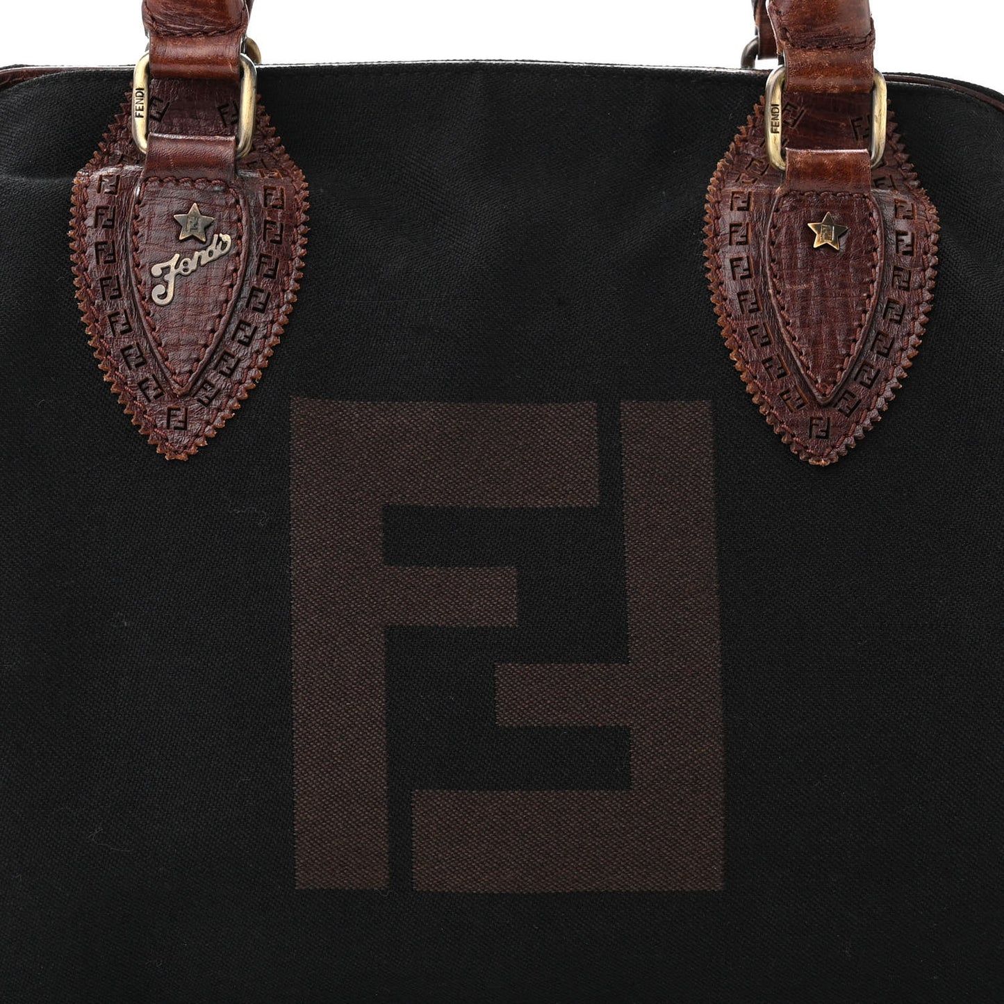 Canvas Bag De Jour Tote Black Tobacco