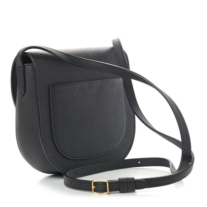 Celine Grained Calfskin Small Trotteur Black 2 of 6