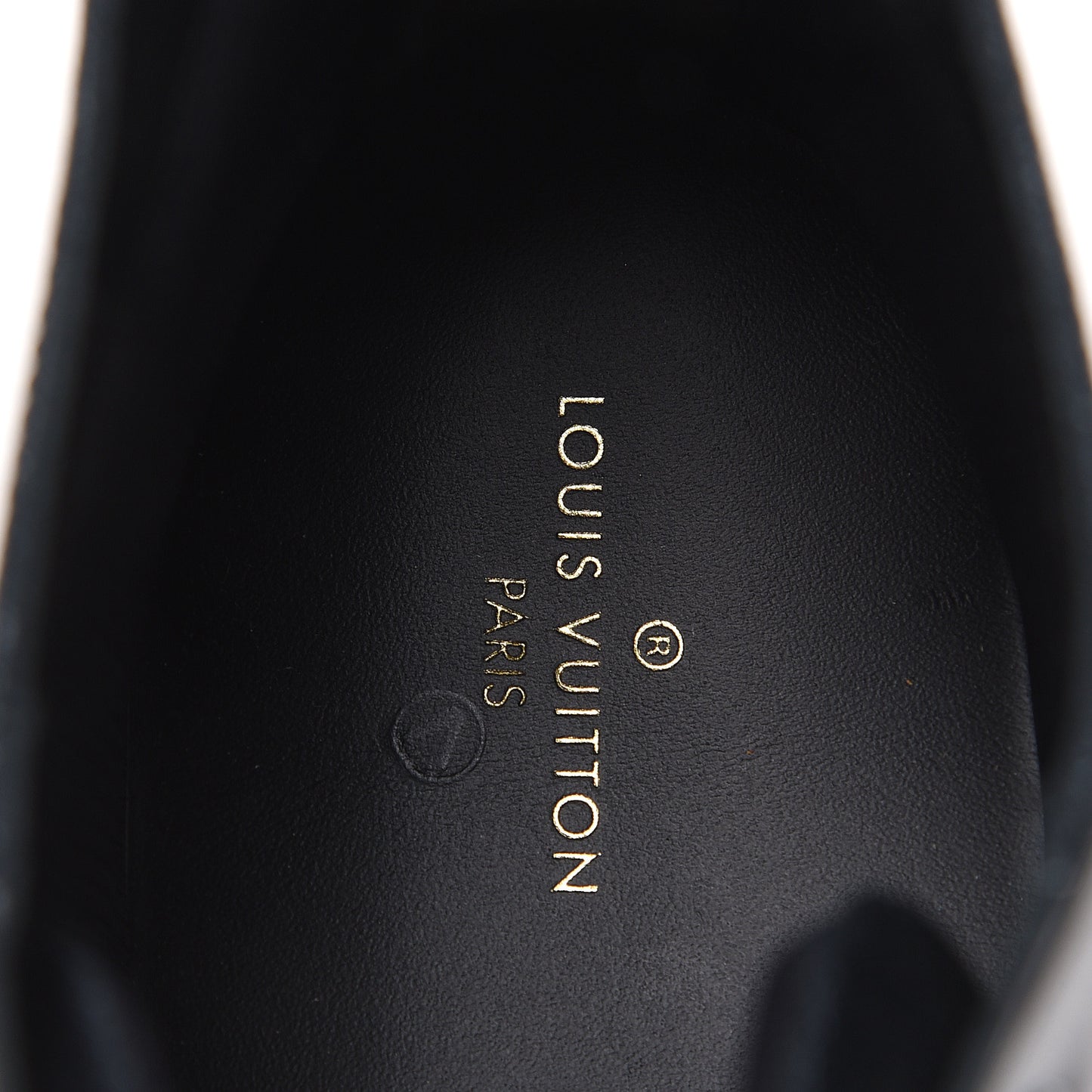Canvas LV Forever Mens Tattoo Sneaker Boots 11 Black