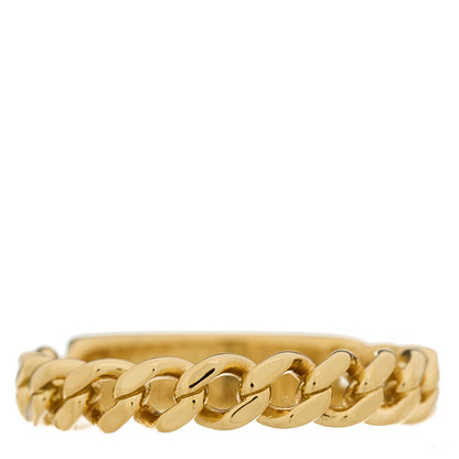 Tiffany 18K Yellow Gold Diamond Micro Link Ring 49 5 3 of 5