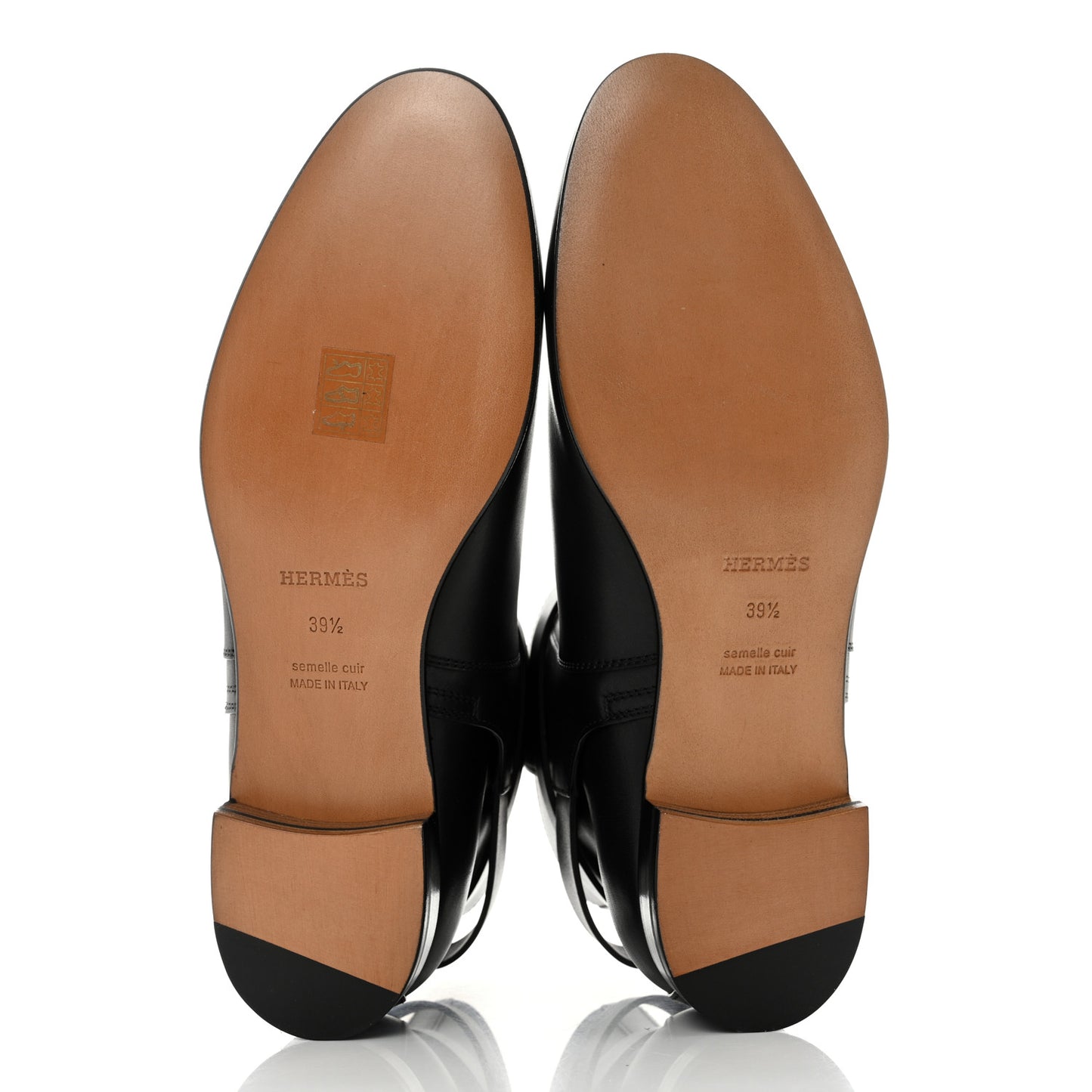 Calfskin Neo Low Boots 39.5 Black