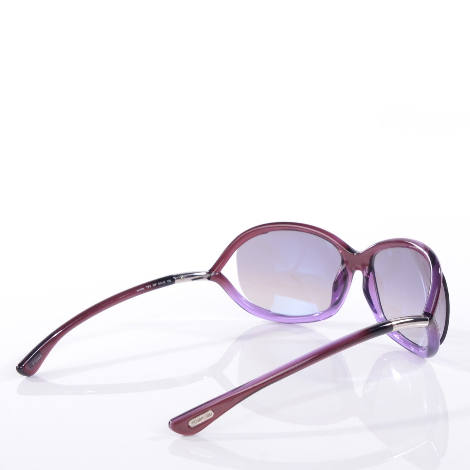 Tom Ford Jennifer Sunglasses TF8 Purple 2 of 6