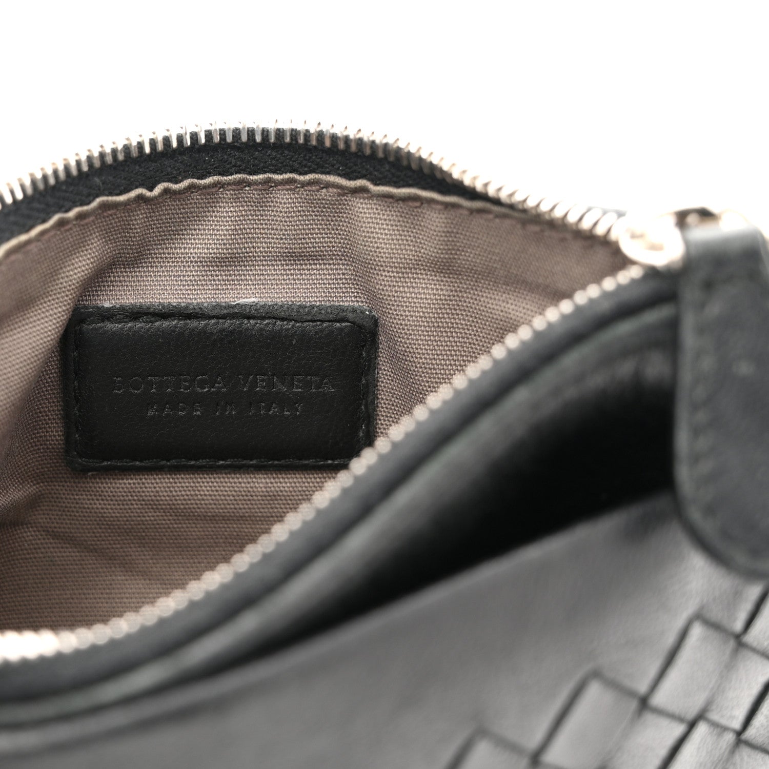 Bottega Veneta Nappa Intrecciato Key Holder Black 5 of 8