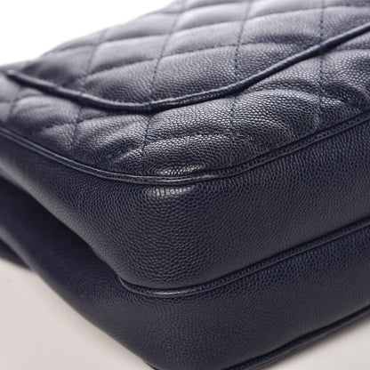 Chanel Caviar Quilted Medium Urban Companion Flap Navy 8 of 11
