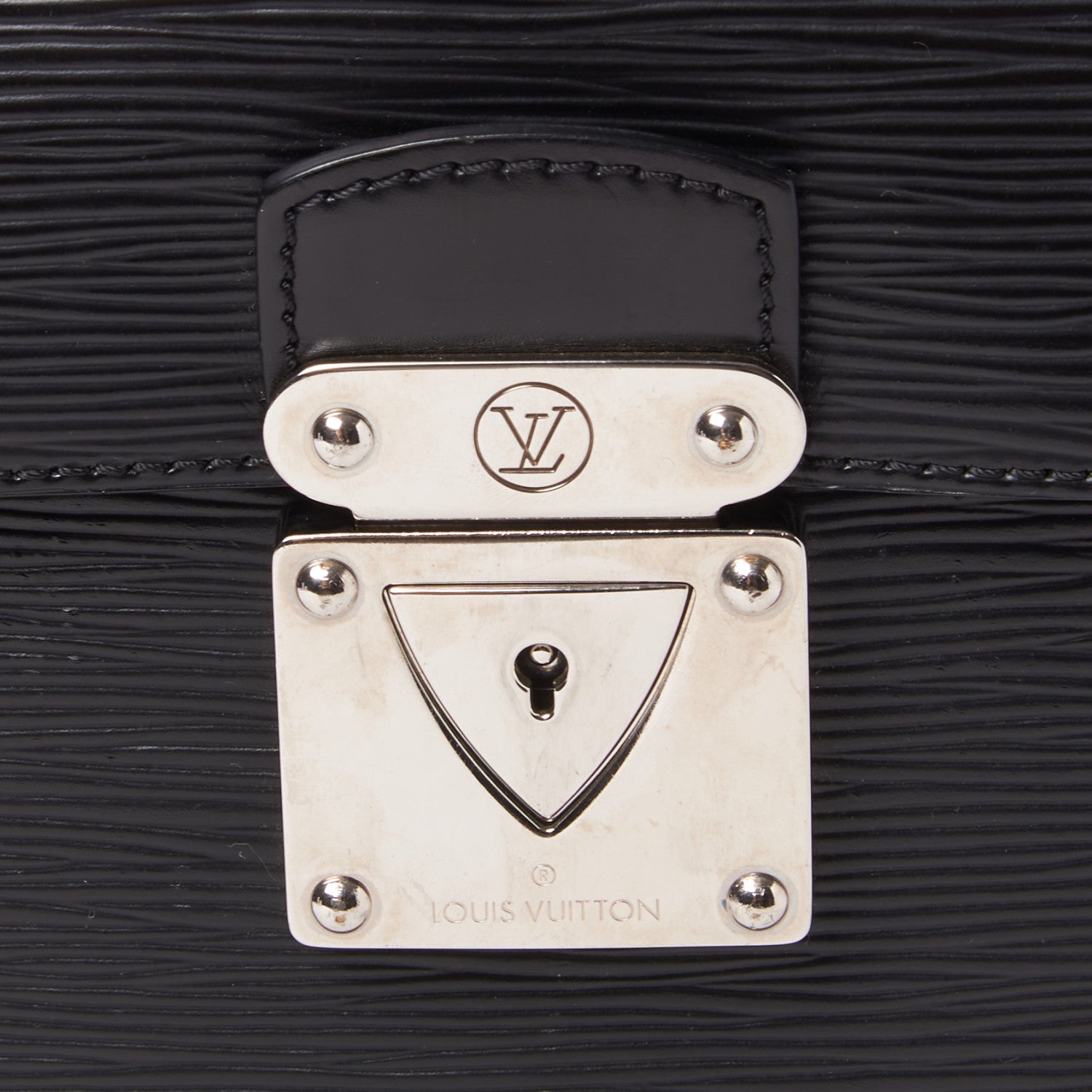 Louis Vuitton Epi Robusto 2 Compartment Briefcase Black 6 of 8