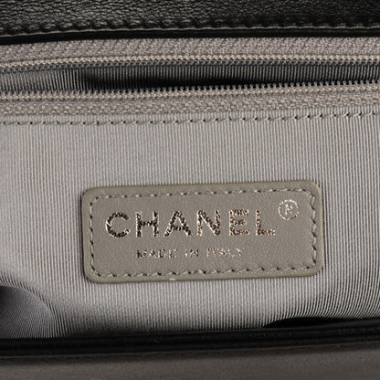 Chanel Calfskin Quilted Large Boy Flap Black 6 of 7