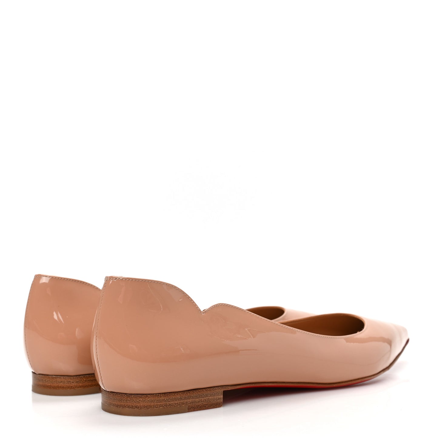 Patent Hot Chickita Flats 40 Nude