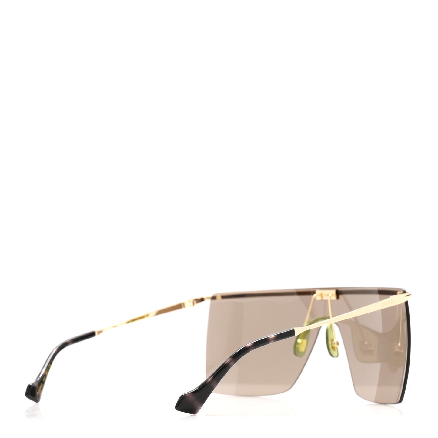 Metal Rimless Shield Sunglasses GG1096S