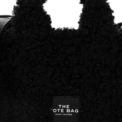 Marc Jacobs Polyester Cotton Mini The Teddy Traveler Tote Bag Black 7 of 9