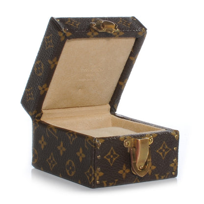 Louis Vuitton Monogram Ring Box Mini Trunk Case 5 of 7