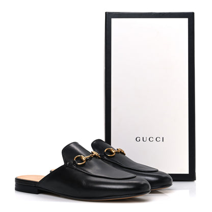 Gucci Calfskin Womens Princetown Slippers 36.5 Black 11 of 11