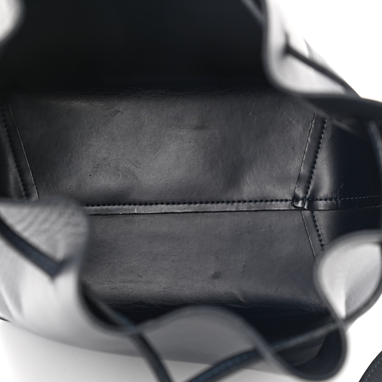 Mansur Gavriel Calfskin Bucket Bag Blu 5 of 14