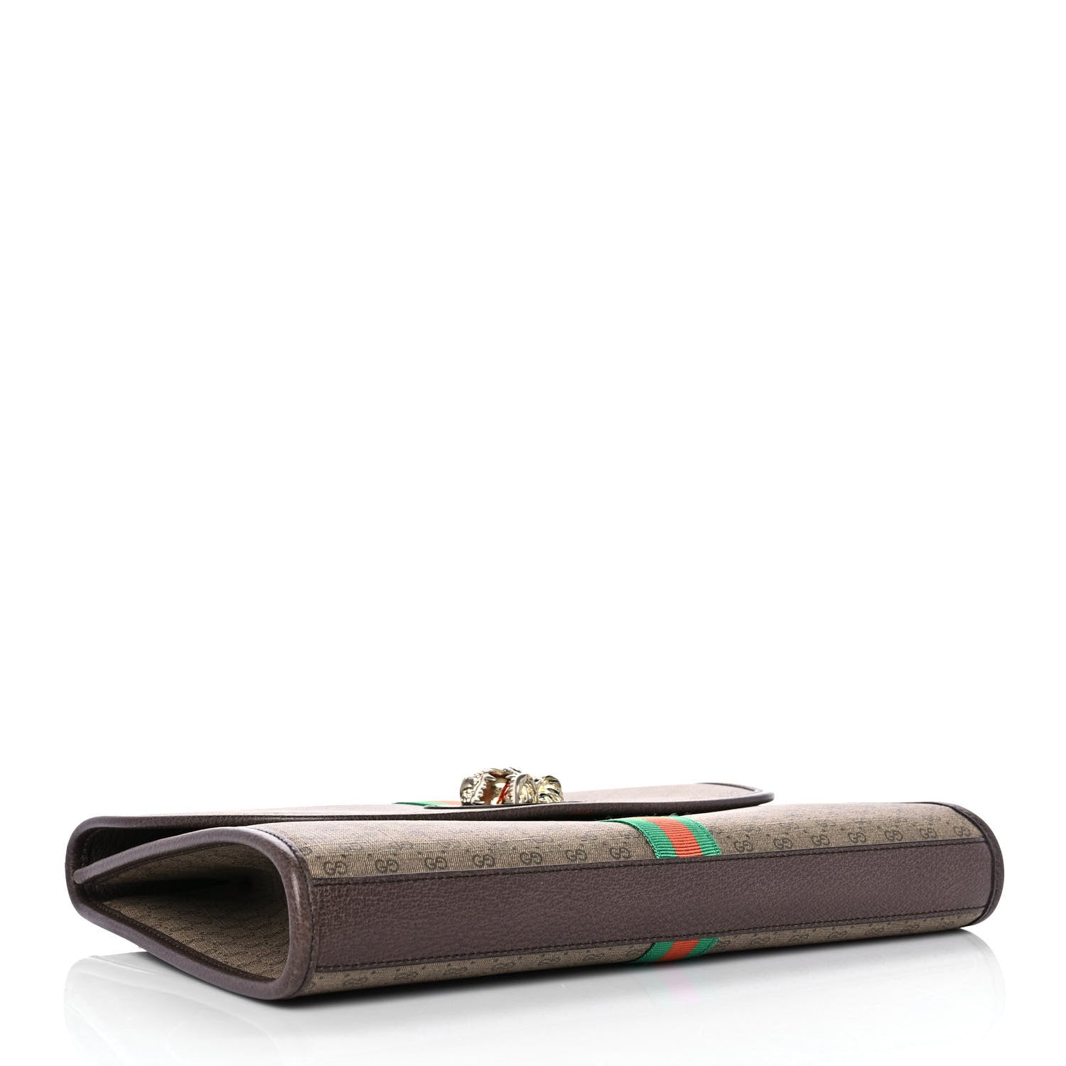 Gucci Mini Vintage GG Supreme Monogram Web Medium Rajah Slim Flap Shoulder Bag Beige New Acero 3 of 8