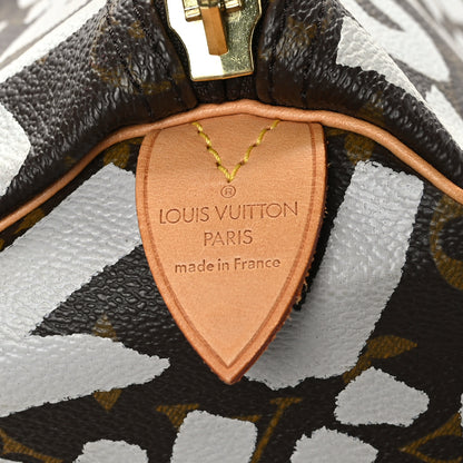 Louis Vuitton Monogram Graffiti Keepall 50 Silver 6 of 13