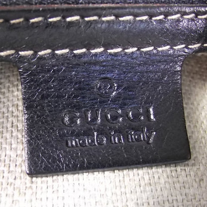 Gucci Calfskin Web Medium Jackie O Bouvier Hobo Navy 8 of 10