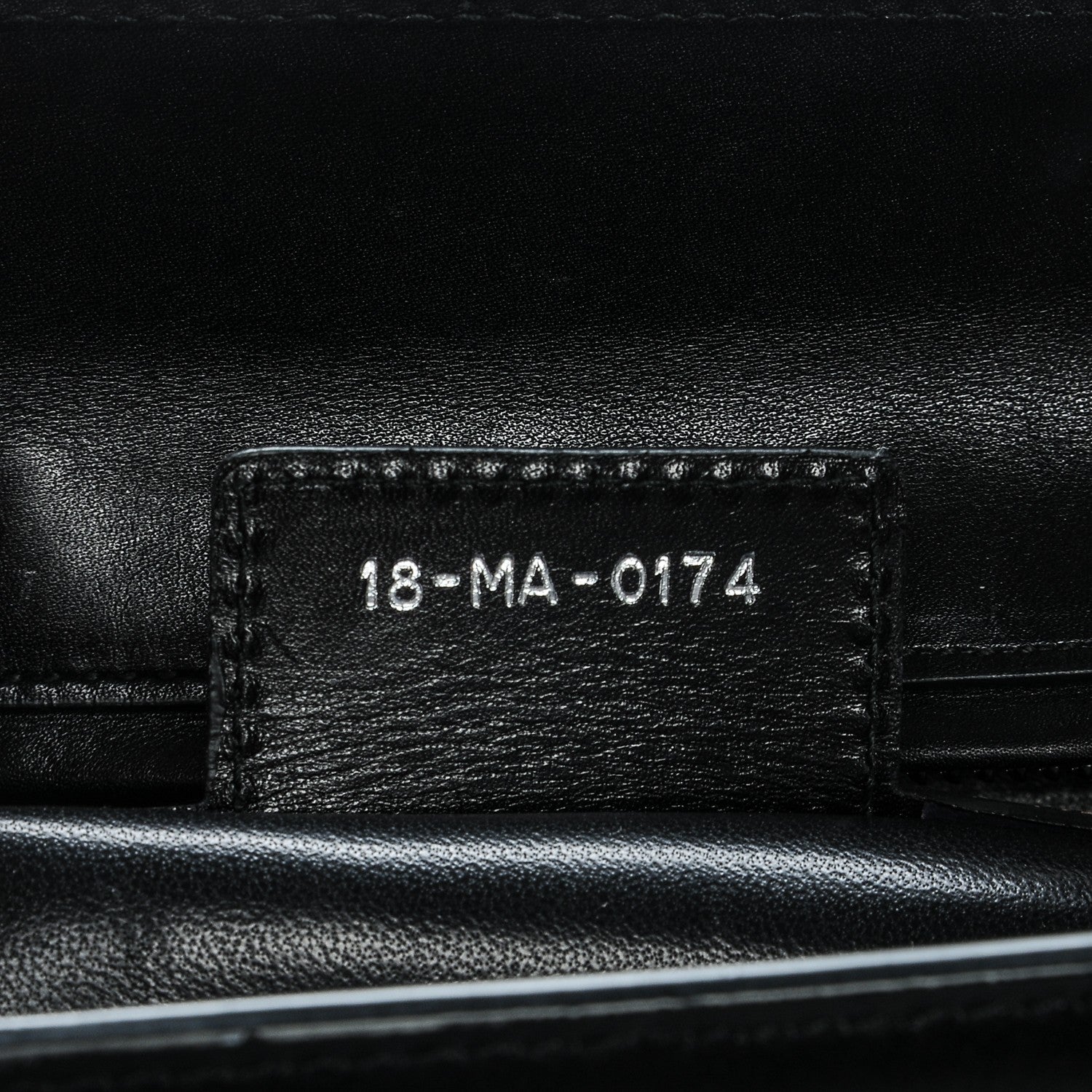 Christian Dior Calfskin Large Lady Dior Pockets Black 7 of 11