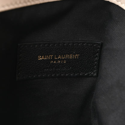 Saint Laurent Lambskin Small Jamie Shopping Tote Creme Soft 7 of 11