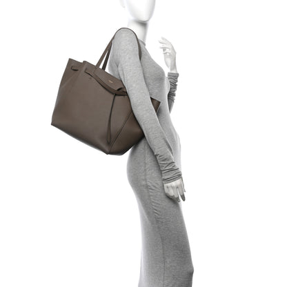 Celine Soft Grained Calfskin Small Belt Cabas Phantom Taupe 2 of 10