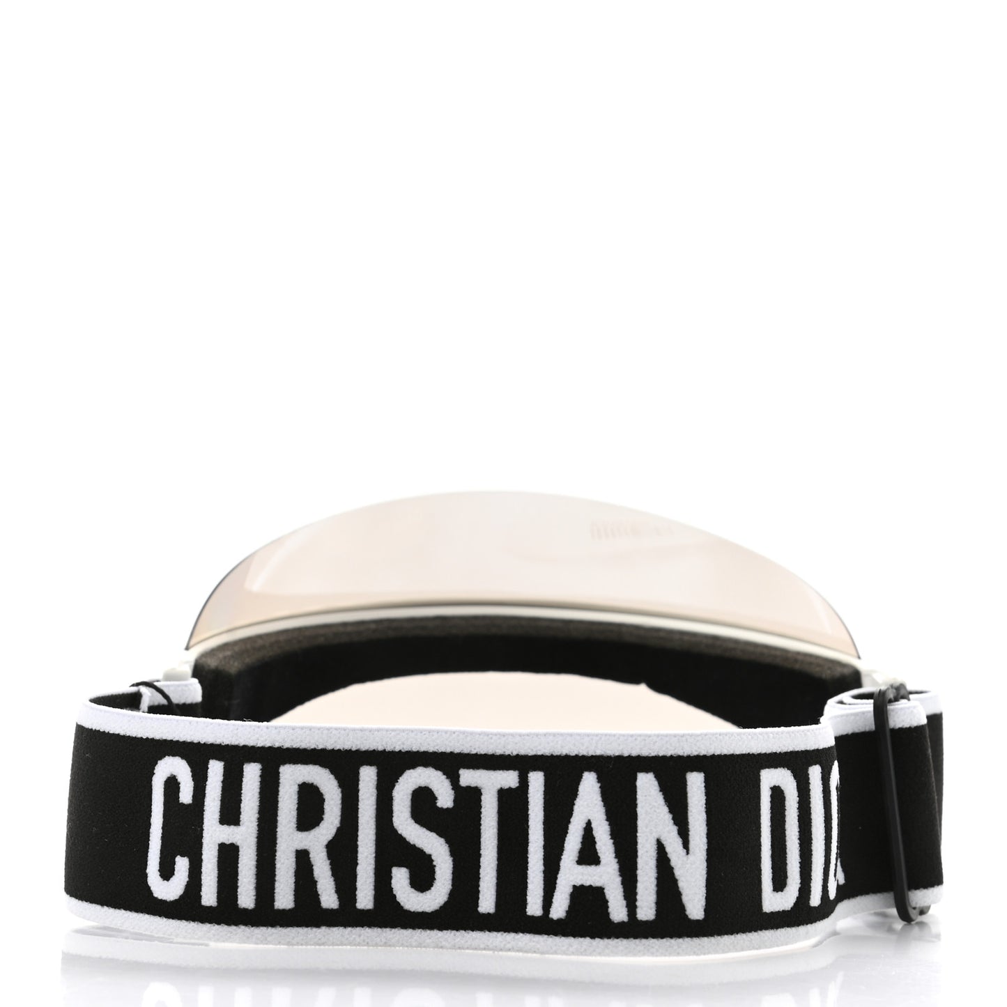 Mirrored DiorClub1 Sun Visor Silver