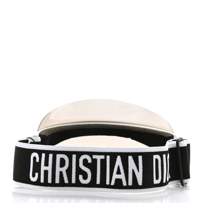 Christian Dior Mirrored DiorClub1 Sun Visor Silver 5 of 9