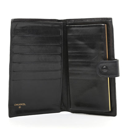 Chanel Lambskin Timeless CC French Wallet Black 5 of 8