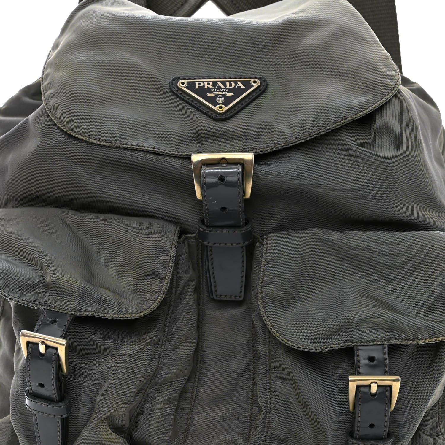 Prada Nylon Vela Small Backpack Anthracite 8 of 12