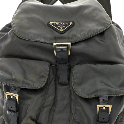 Prada Nylon Vela Small Backpack Anthracite 8 of 12