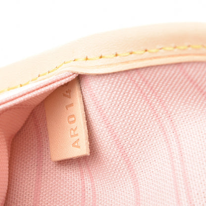 Louis Vuitton Damier Azur Neo Neverfull MM Rose Ballerine 8 of 8