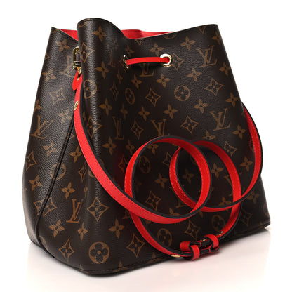 Louis Vuitton Monogram Neonoe MM Coquelicot 3 of 11