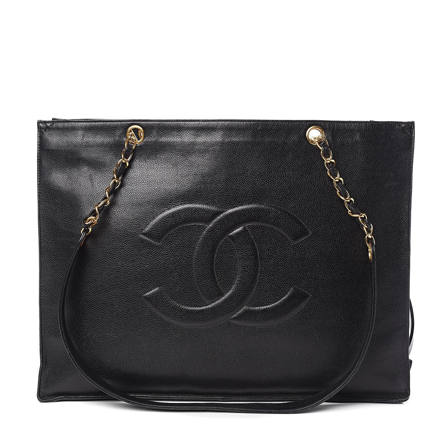 Chanel Caviar CC Shoulder Bag Black 1 of 16