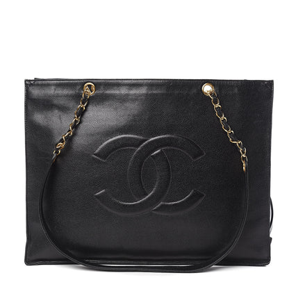 Chanel Caviar CC Shoulder Bag Black 1 of 16