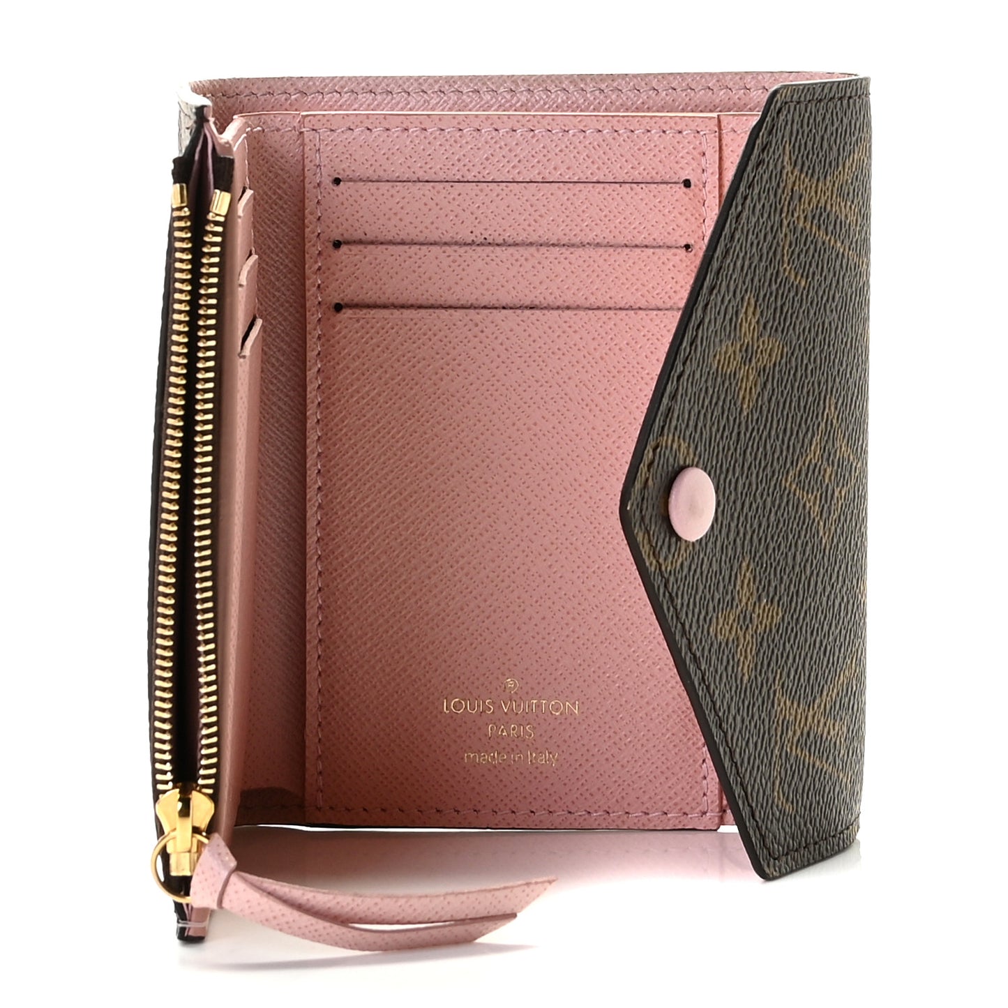 Monogram Victorine Wallet Rose Ballerine