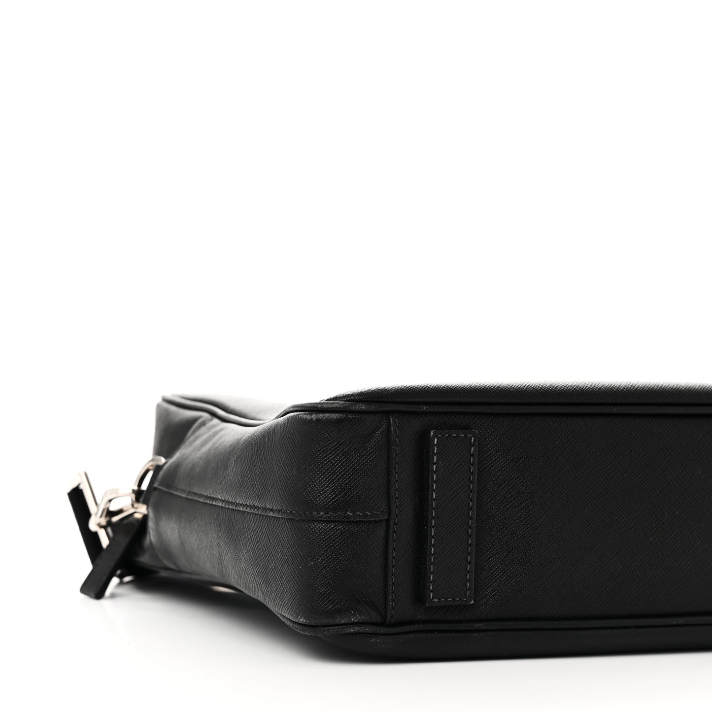 Saffiano Travel Briefcase Black