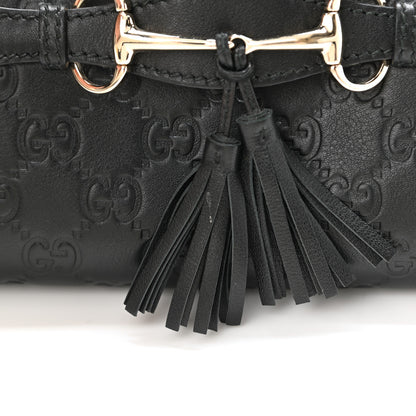 Gucci Microguccissima Mini Emily Shoulder Bag Black 13 of 13