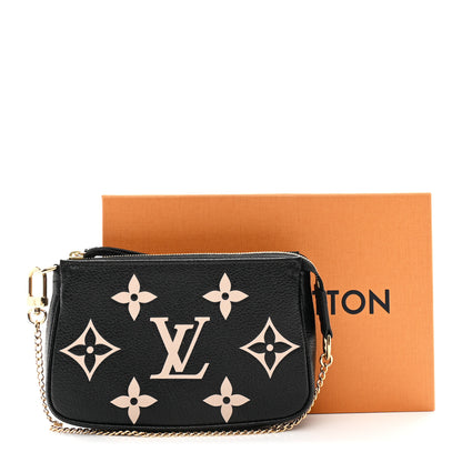 Louis Vuitton Empreinte Monogram Giant Mini Pochette Accessories Black 7 of 7