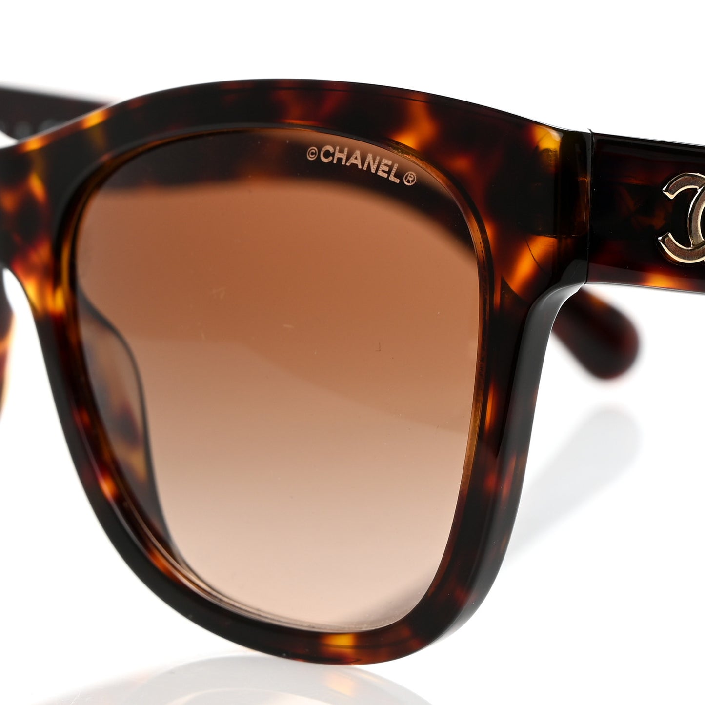 Acetate Runway Square Sunglasses 5380 Dark Tortoise