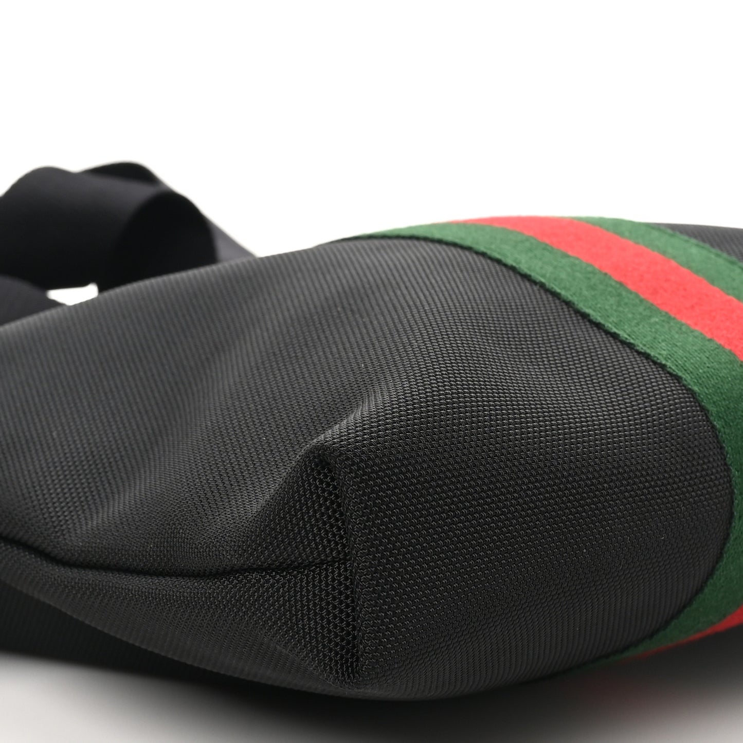 Techno Canvas Web Messenger Bag Black