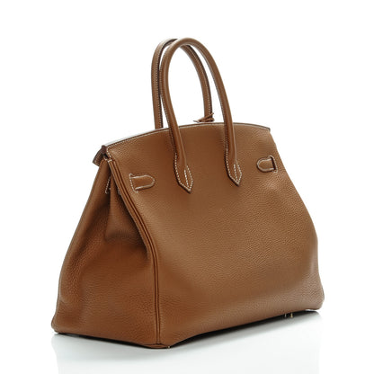 Hermes Togo Birkin 35 Gold 3 of 26