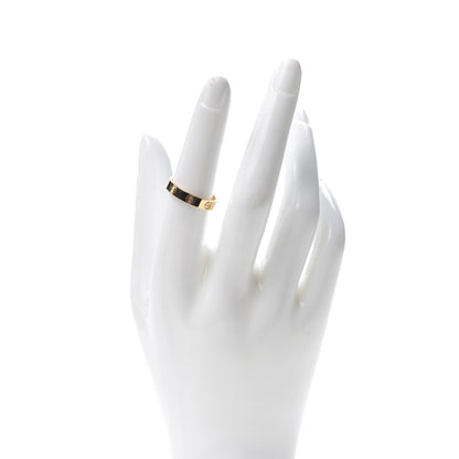 Cartier 18K Yellow Gold 3.5mm LOVE Wedding Band Ring 54 6.75 2 of 6